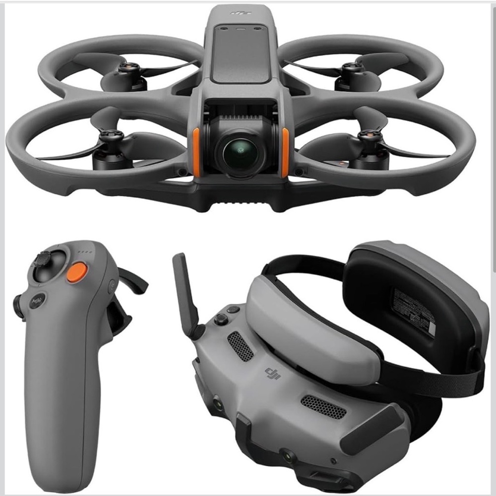 DJI Avata 2 FPV Drone with 3-Battery Fly More Combo, 4K Video, (Open Box / New)